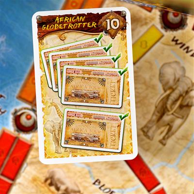 Ticket to Ride: Map Collection 3 - The Heart of Africa Expansion
