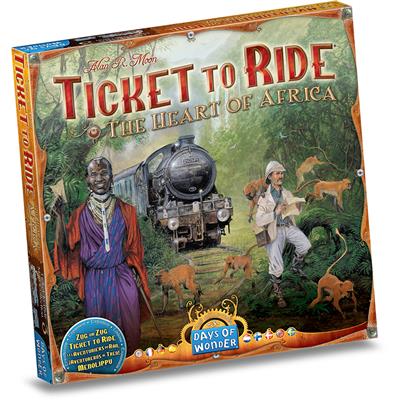 Ticket to Ride: Map Collection 3 - The Heart of Africa Expansion