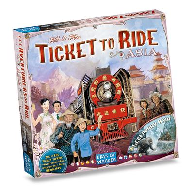 Ticket to Ride: Map Collection 1 - Asia & Legendary Asia Expansion