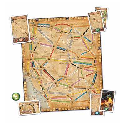 Ticket to Ride: Map Collection 6 - France & Old West Expansion