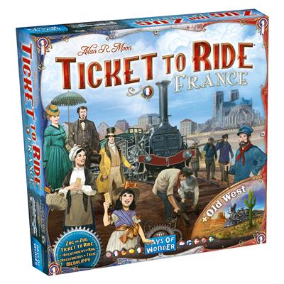 Ticket to Ride: Map Collection 6 - France & Old West Expansion