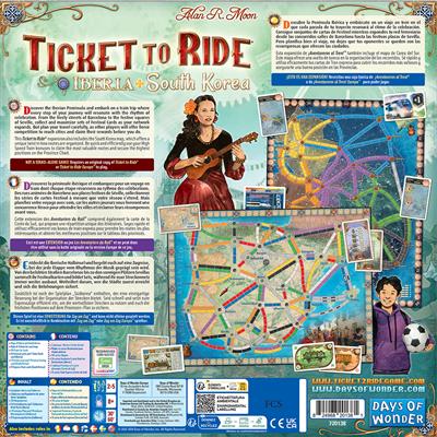 Ticket to Ride: Iberia & South Korea Map Collection 8
