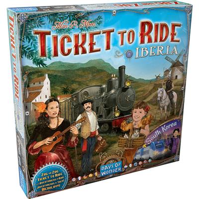 Ticket to Ride: Iberia & South Korea Map Collection 8